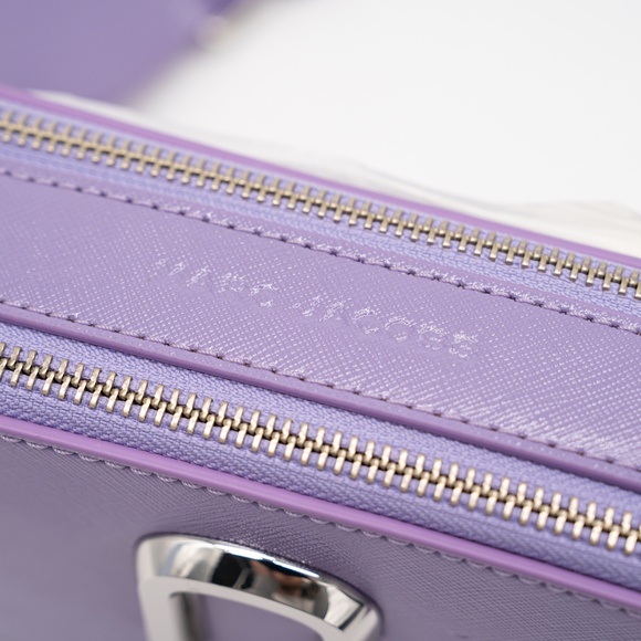Marc Jacobs Purple Utility Snapshot Camera Bag Shoulder - Picture 7 of 11